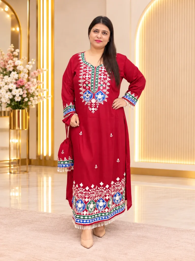 Designer Pheran Ethnic Wear