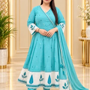 ANGRKHA 3PC ANARKALI SUIT