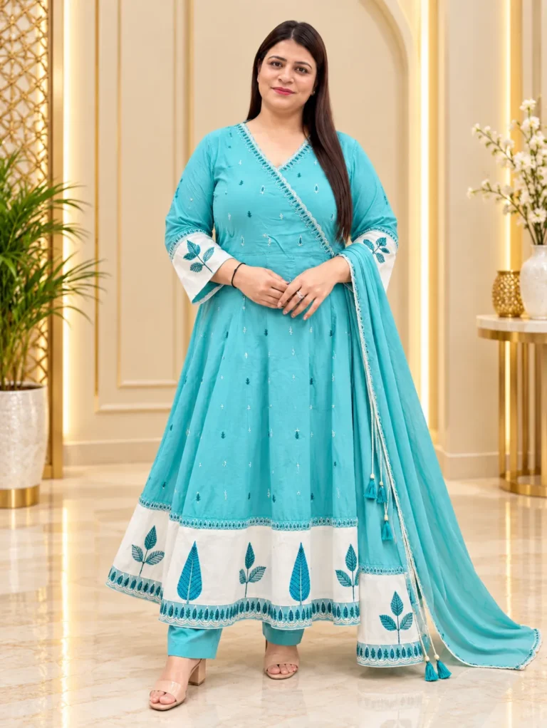 ANGRKHA 3PC ANARKALI SUIT
