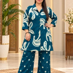 Pure Crepe Co-Ord Set
