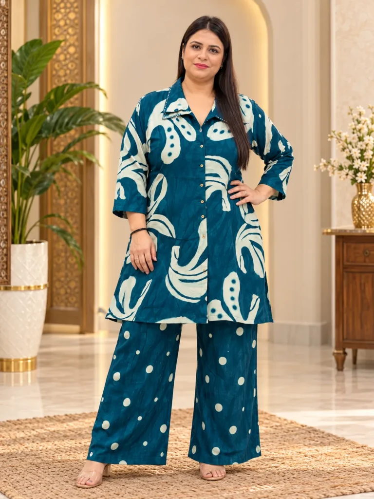 Pure Crepe Co-Ord Set