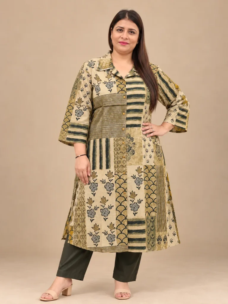Women's Pure Crepe Fabric Stylish Shirt
