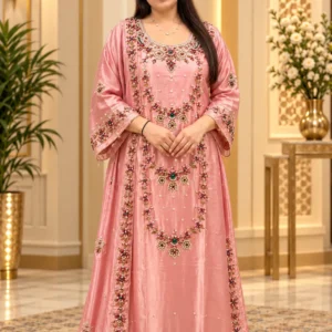 Pure Giraffe Print Ethnic Suit
