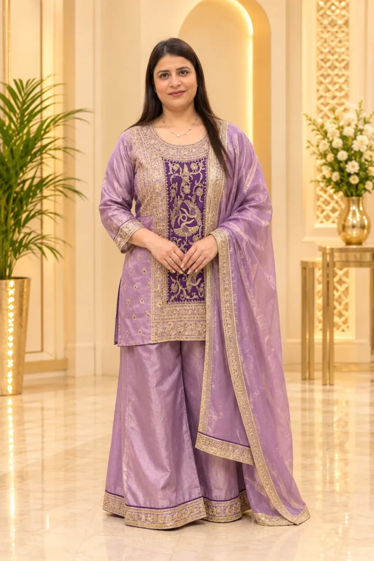 Heavy Work Short Kurti
