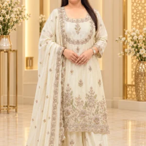 Short Kurti with Sharara Set