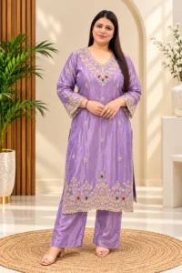 Elegant Tissue Shimmer Pheran
